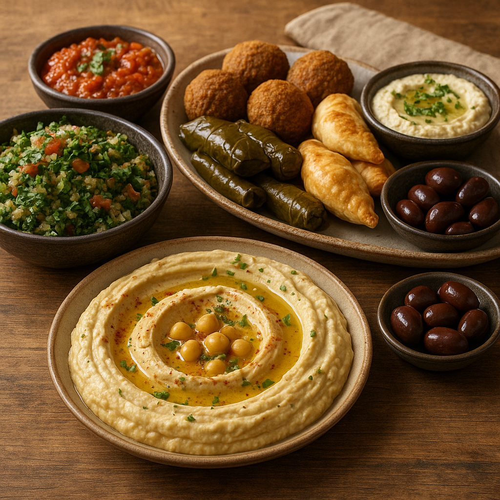 Kuchnia libańska – meze, hummus i tabbouleh