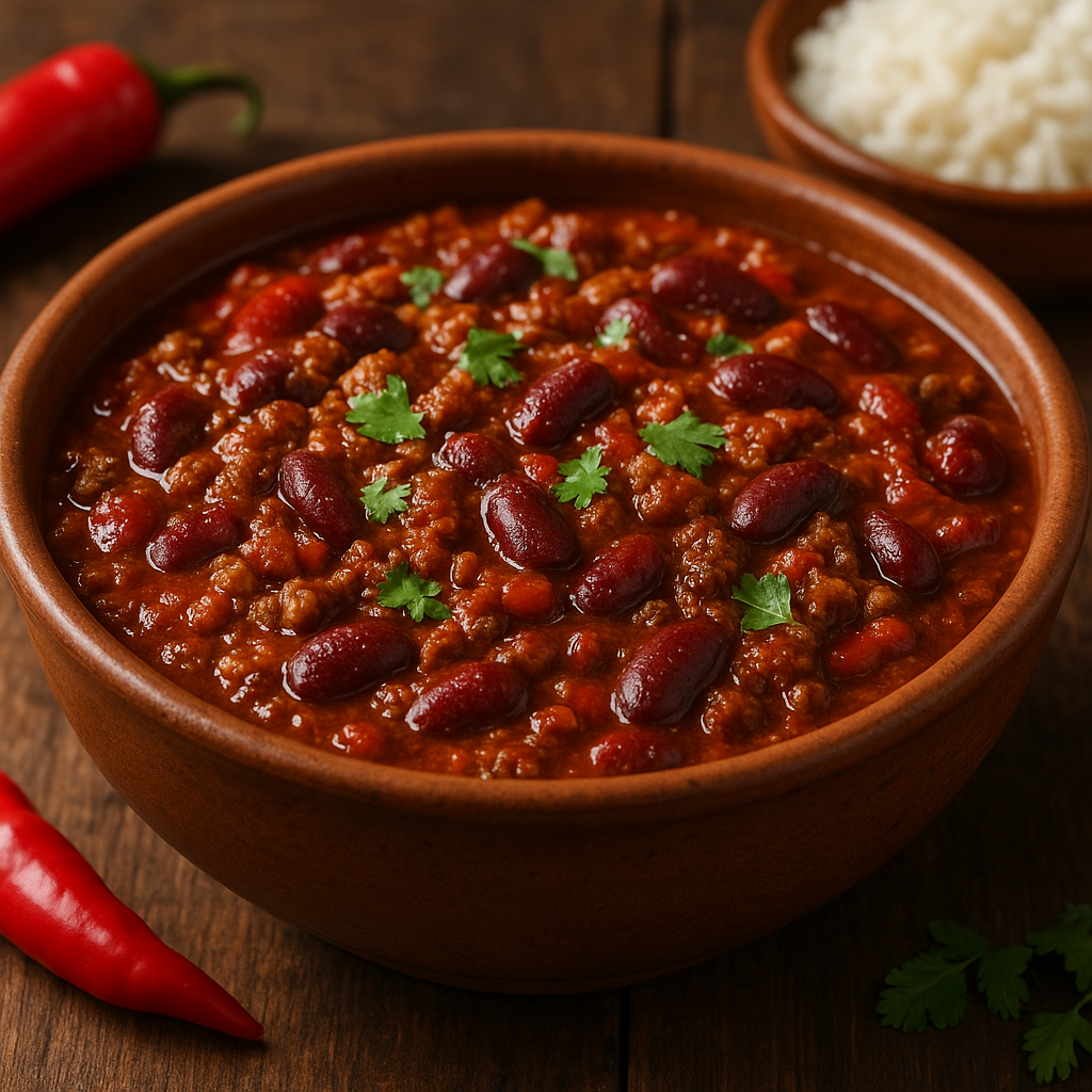 Chili con Carne – pikantne danie z mięsa i fasoli