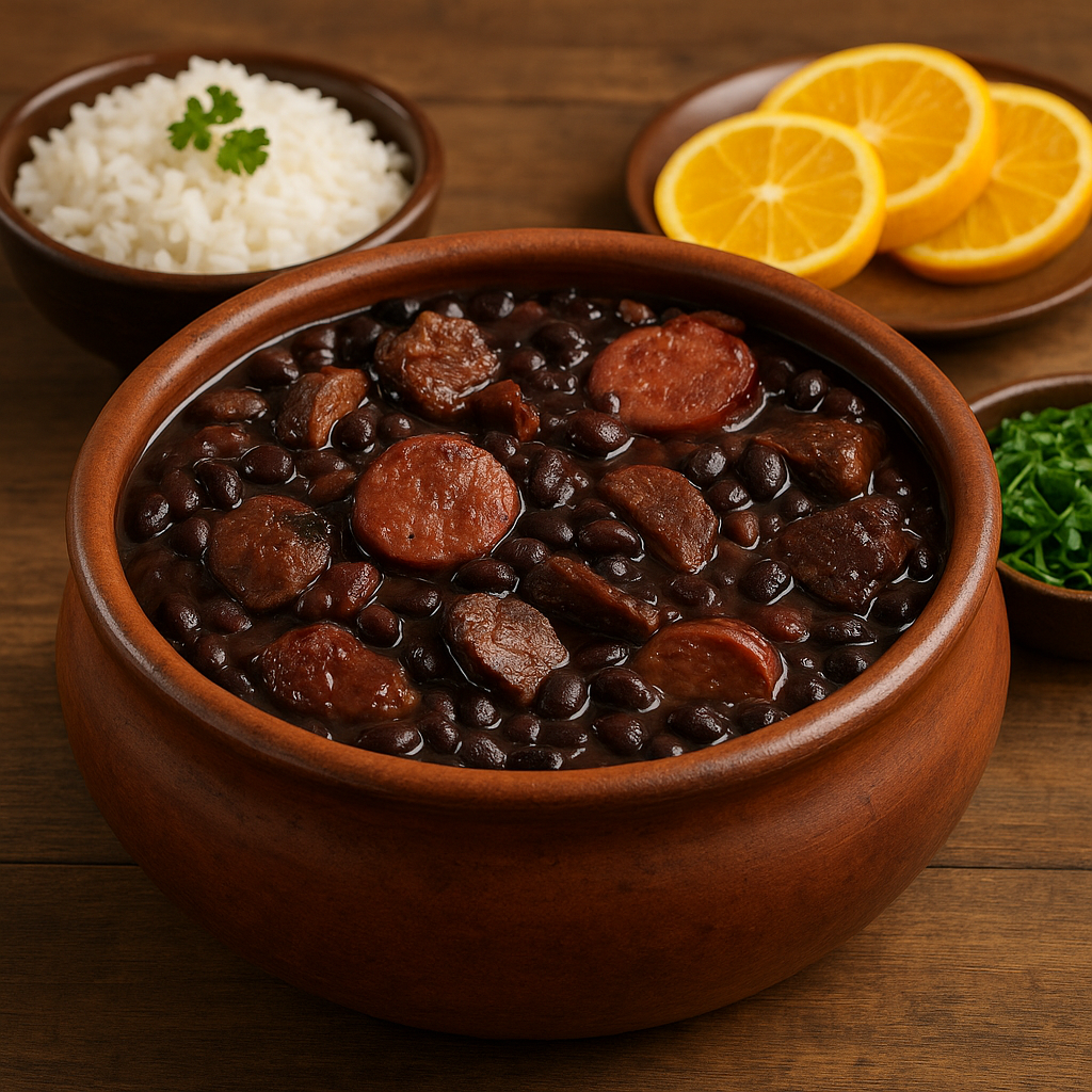 Feijoada – brazylijski gulasz z fasoli i mięsa