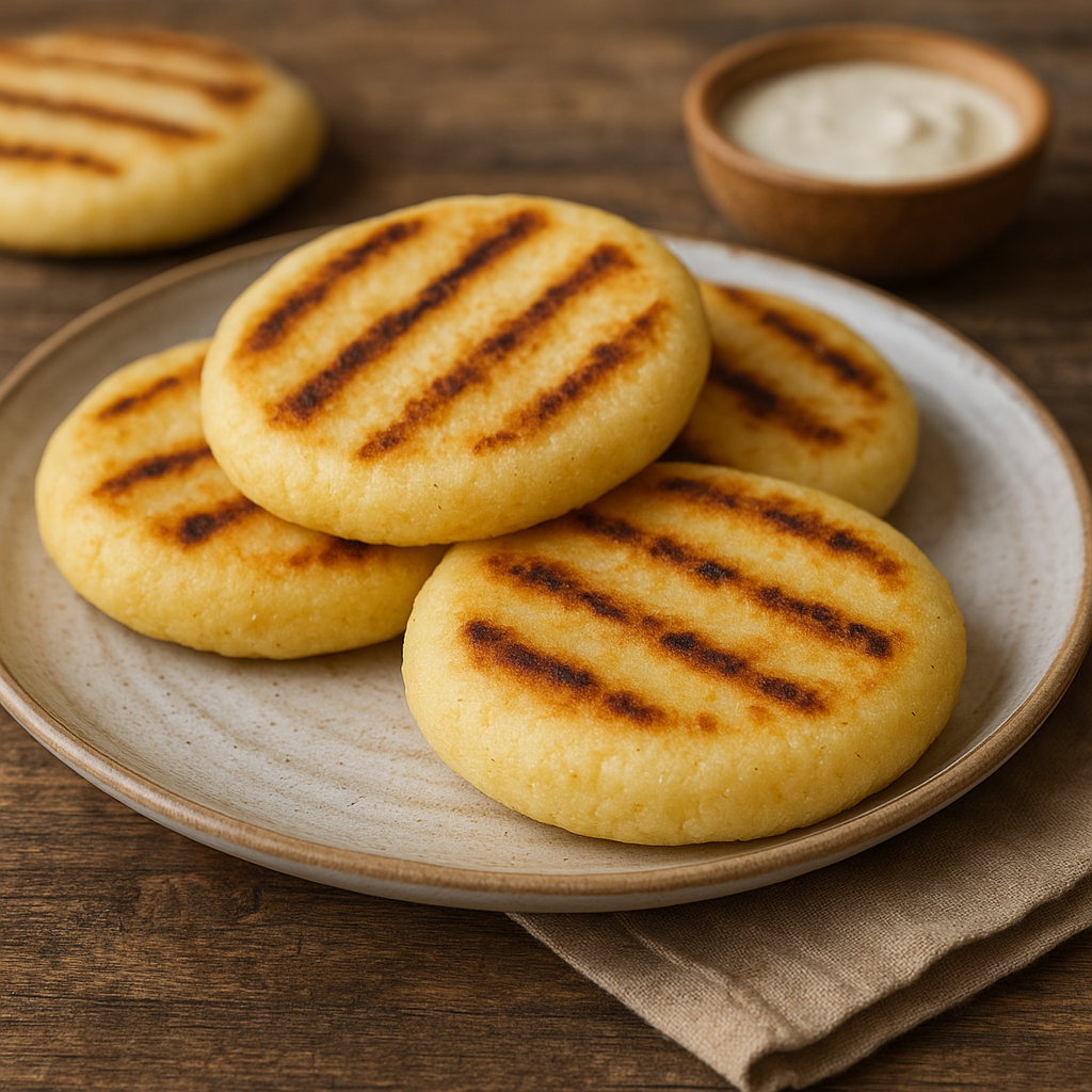 Arepas – wenezuelskie placki kukurydziane