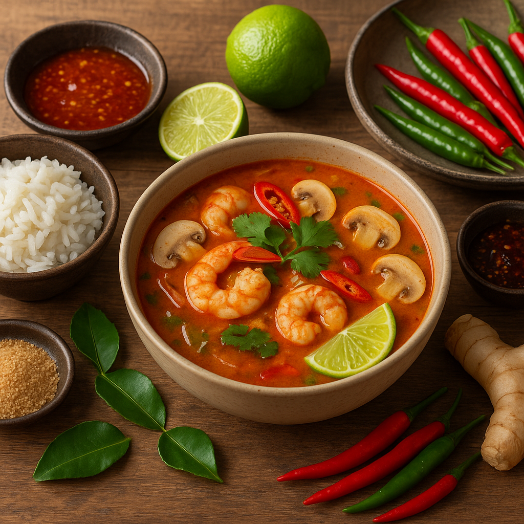 Sekrety kuchni tajskiej – harmonia słodkiego, ostrego i kwaśnego