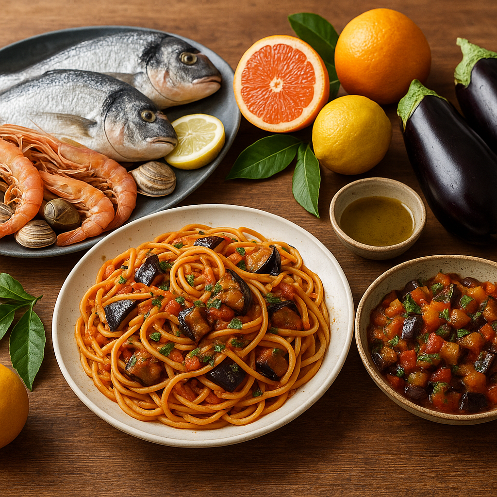 Kuchnia sycylijska – smak morza, cytrusów i bakłażanów