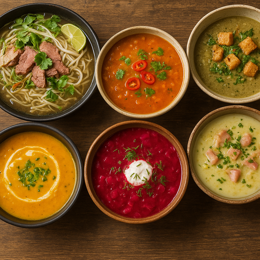 Najciekawsze zupy świata – od pho po chłodnik litewski