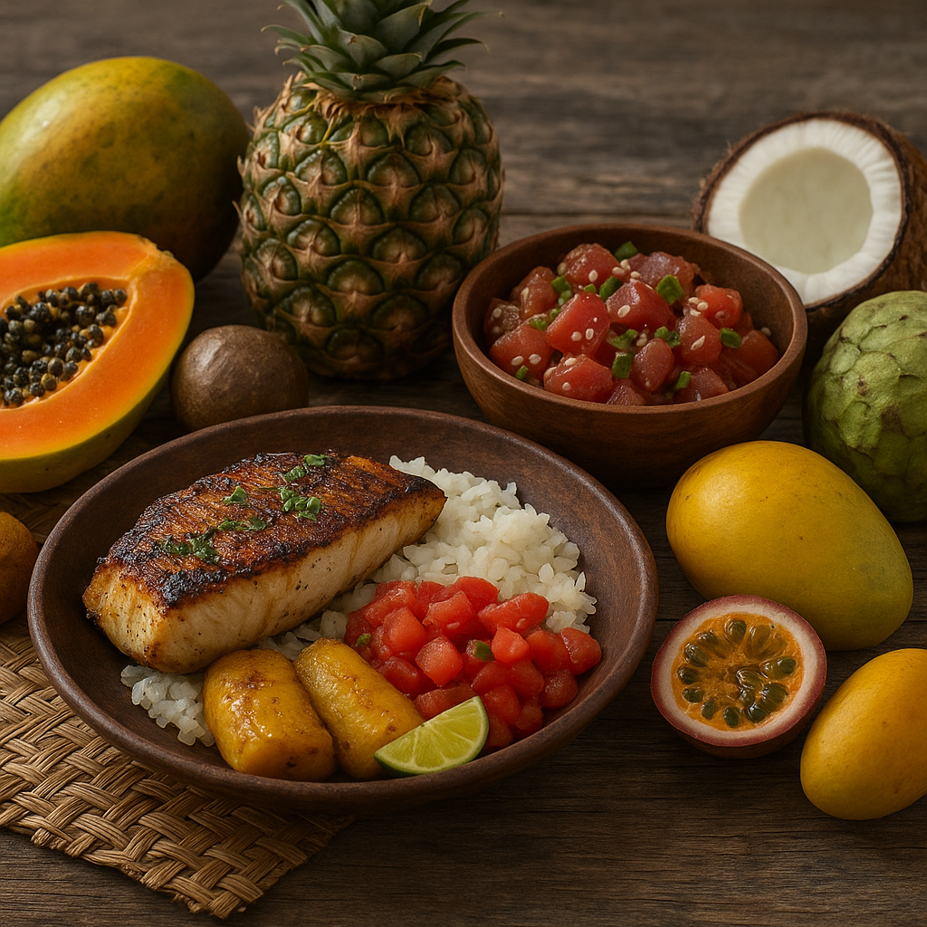 Kuchnia polinezyjska – egzotyczne owoce i dania z ryb