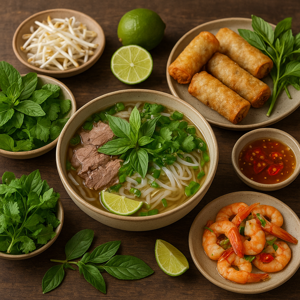 Kuchnia wietnamska – świeżość, zioła i balans smaków