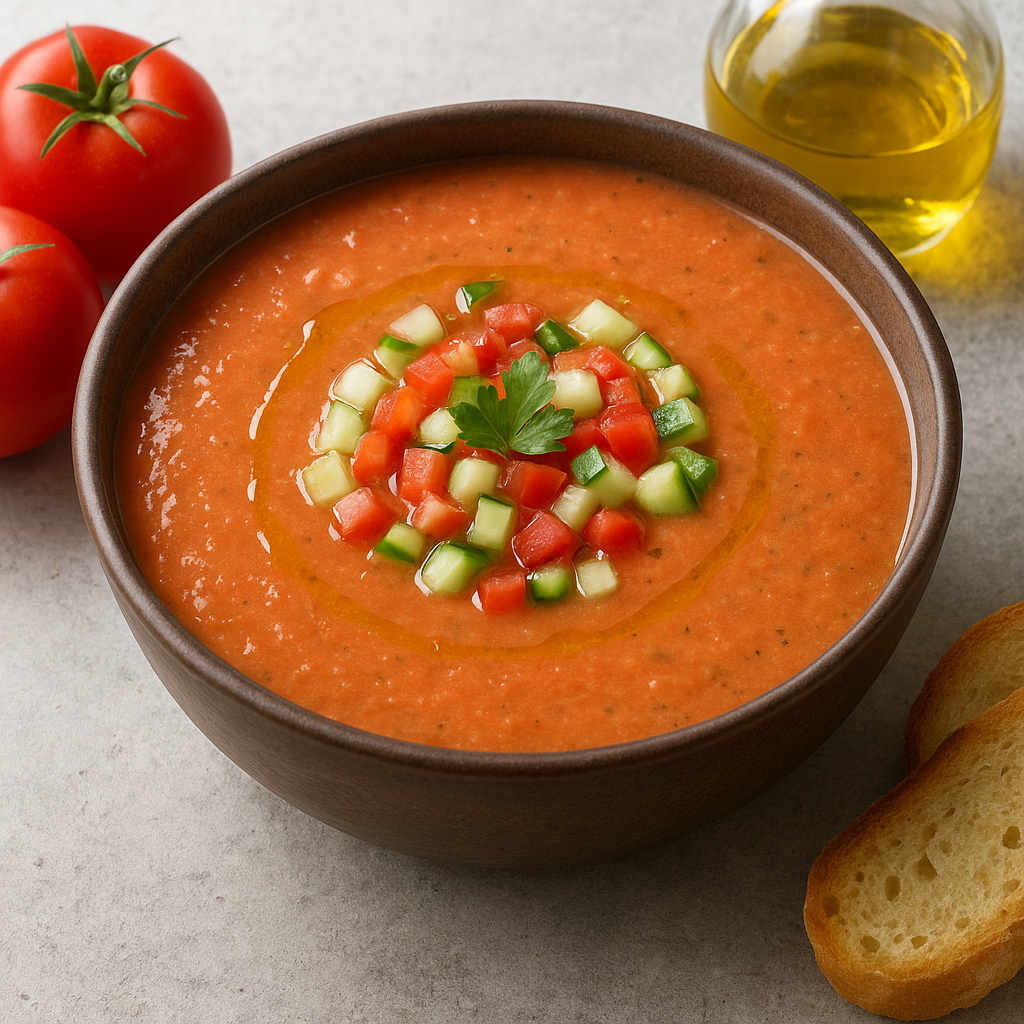 Gazpacho – hiszpański chłodnik pomidorowy