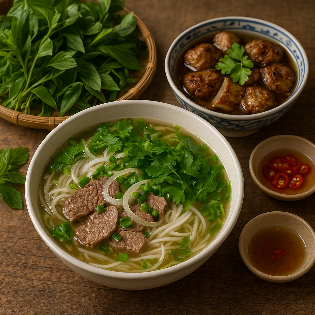 Kuchnia wietnamska – pho, bun cha i sztuka świeżych ziół