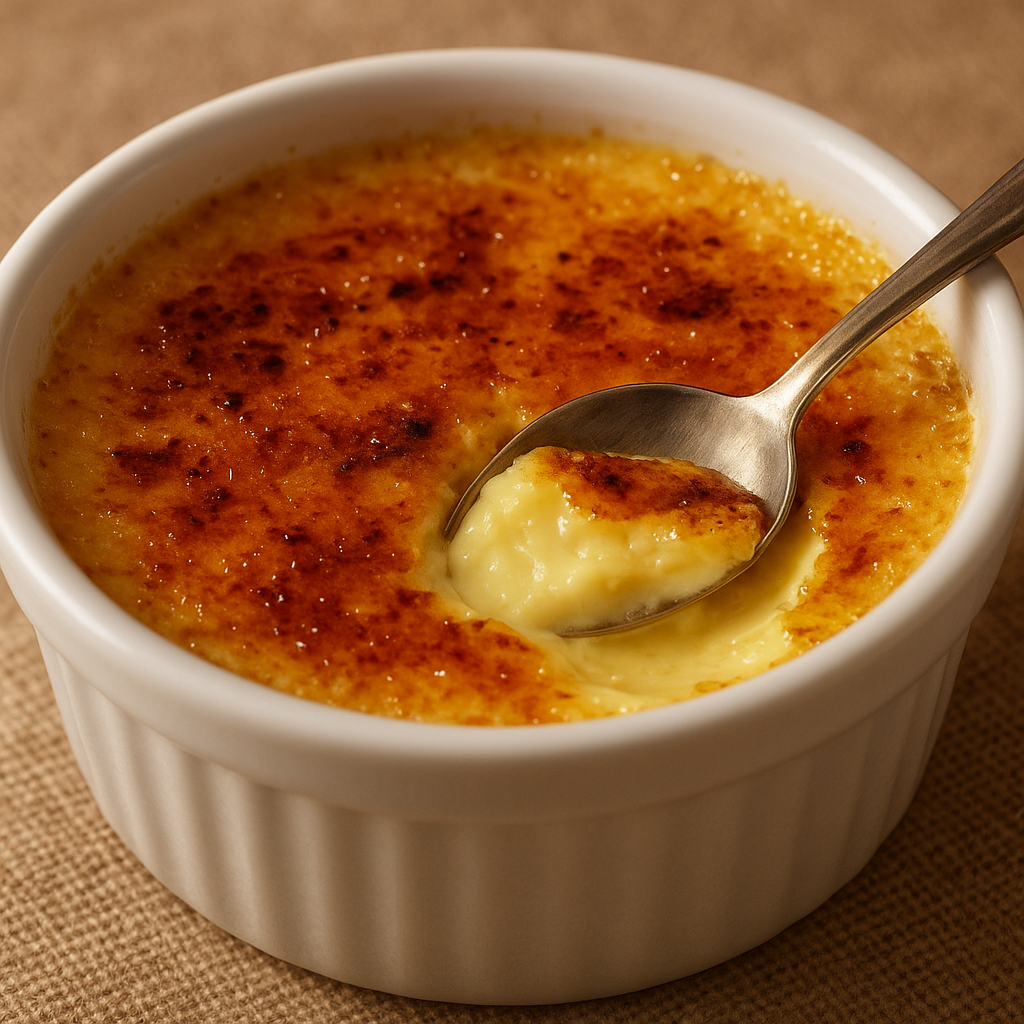 Crème brûlée – francuski deser z palonym cukrem