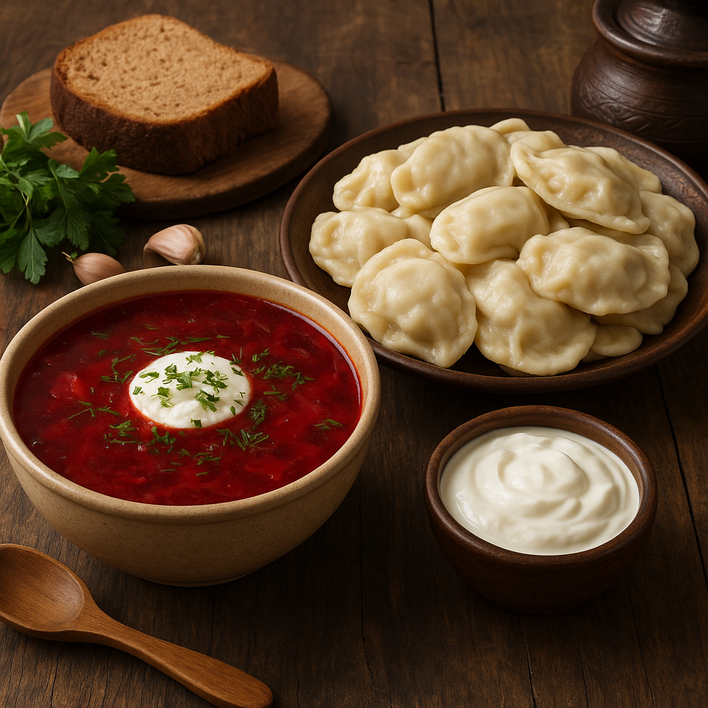 Kuchnia ukraińska – barszcz, pielmieni i sekrety babcinej kuchni