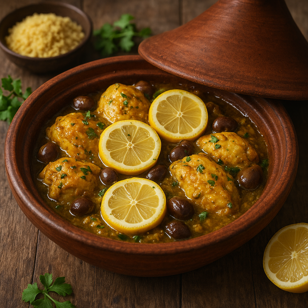 Kuchnia marokańska – jak zrobić aromatyczne tagine z kurczakiem i cytryną