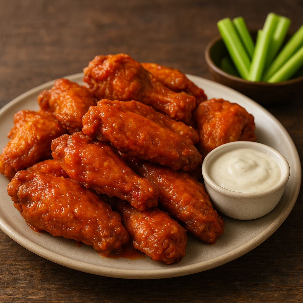 Buffalo Wings – amerykańskie pikantne skrzydełka