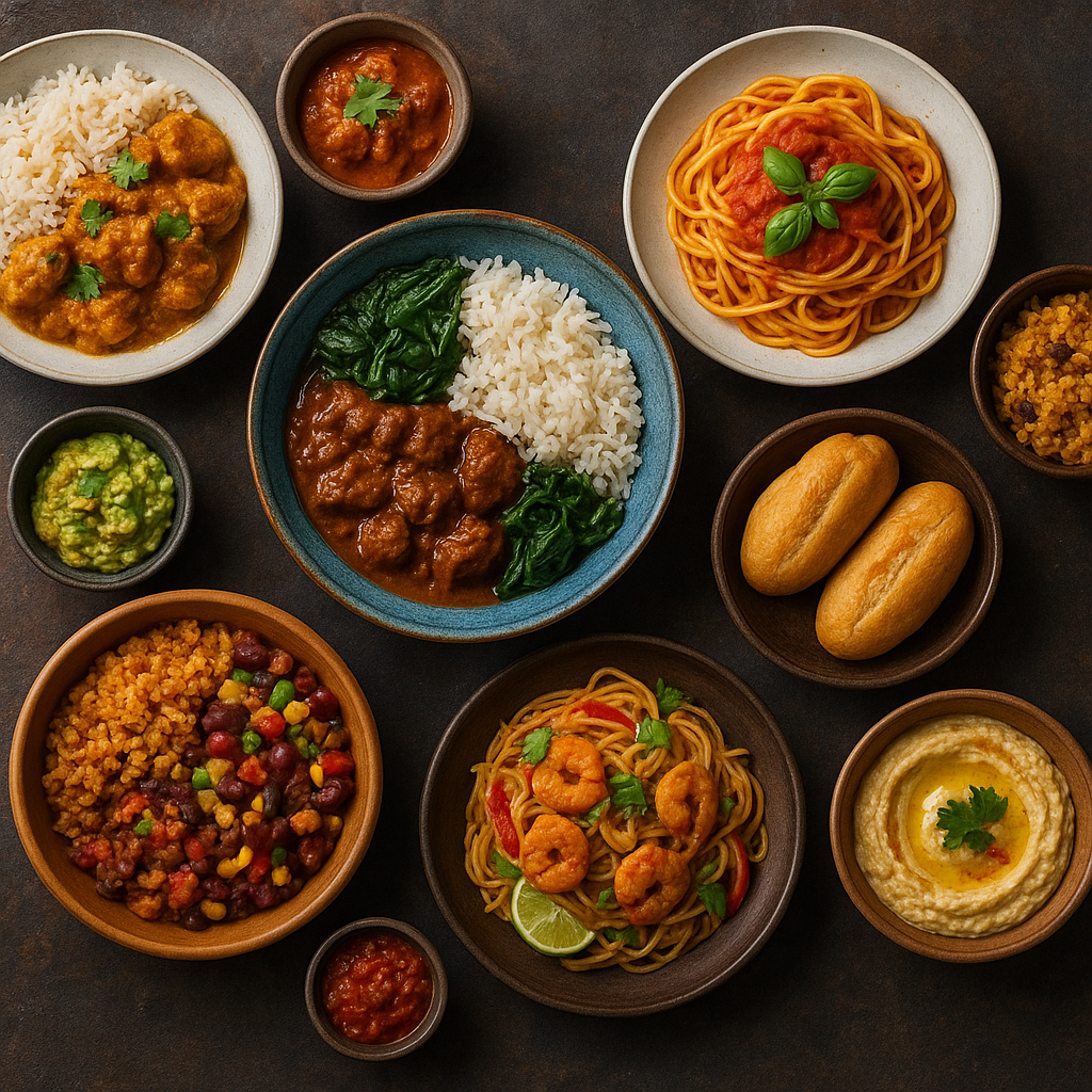 Smaki świata – jak różnią się kuchnie kontynentów