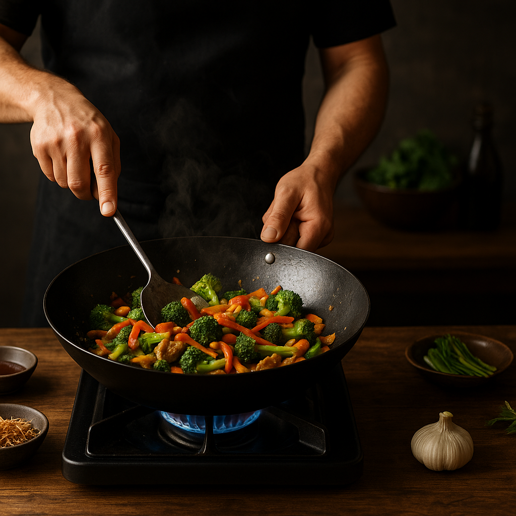 Kuchnia chińska – sekrety techniki stir-fry i kuchni woka