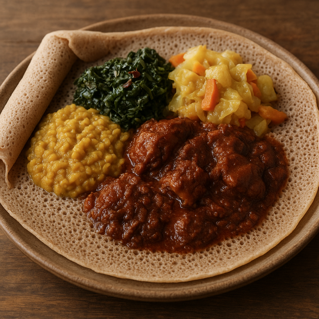 Injera – kuchnia etiopska