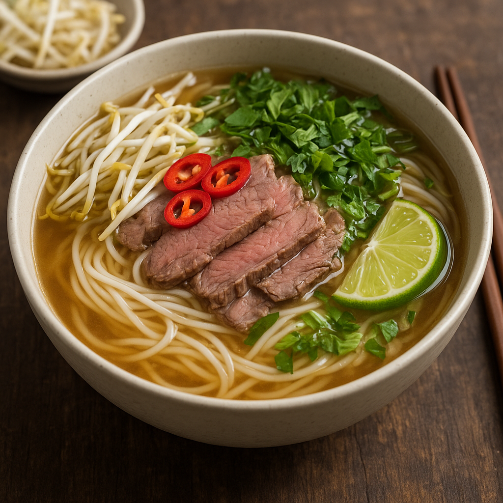 Pho – wietnamska zupa z makaronem