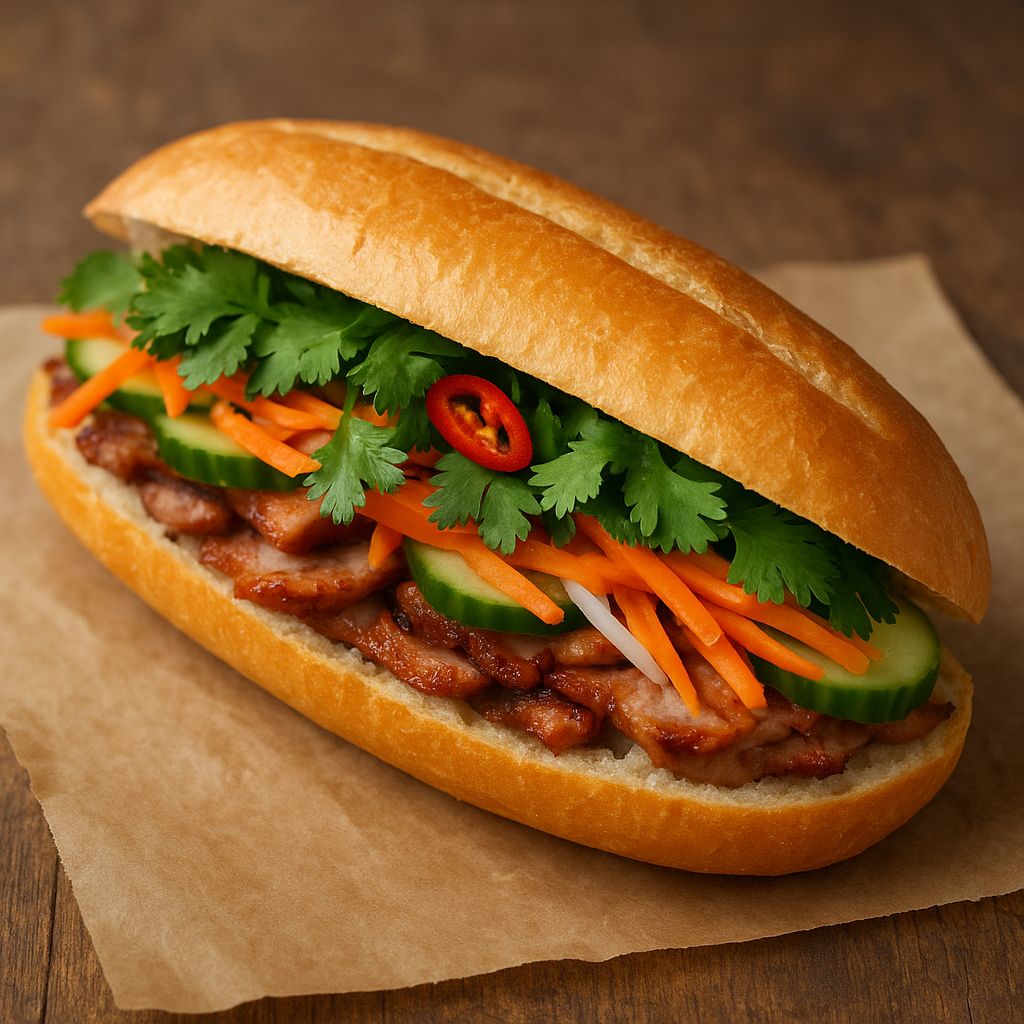 Banh Mi – wietnamska kanapka w bagietce