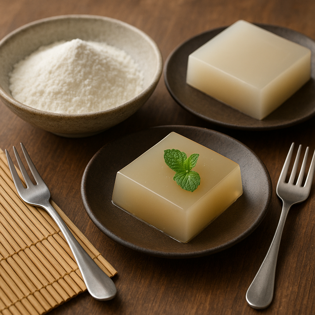 Agar agar – kuchnia japońska