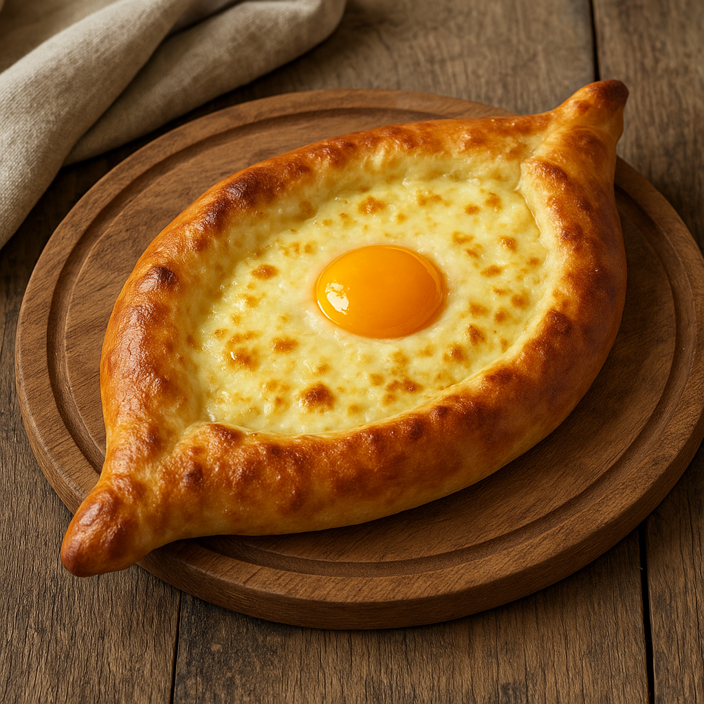 Khachapuri – gruziński chleb z serem