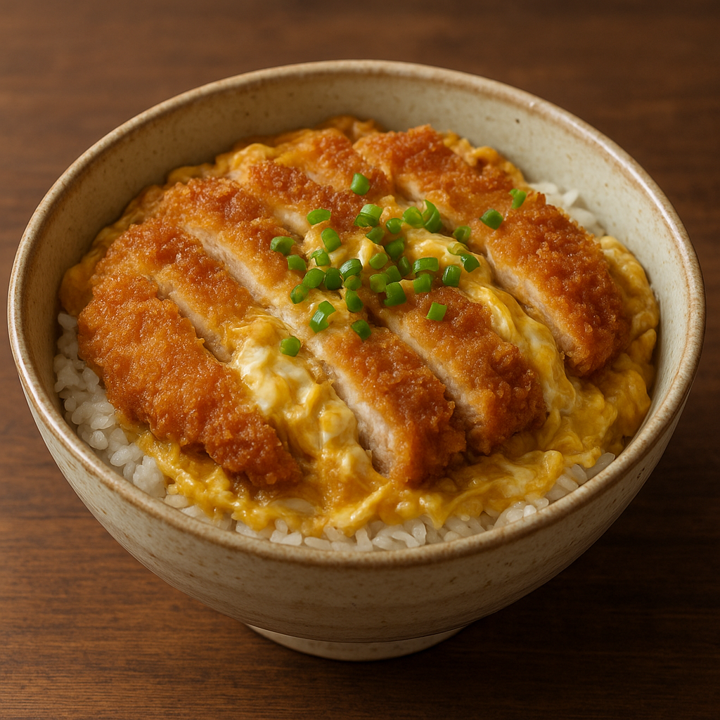 Katsudon – japońska miska ryżowa z kotletem