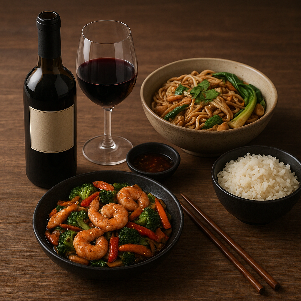 Jakie wina pasują do kuchni azjatyckiej