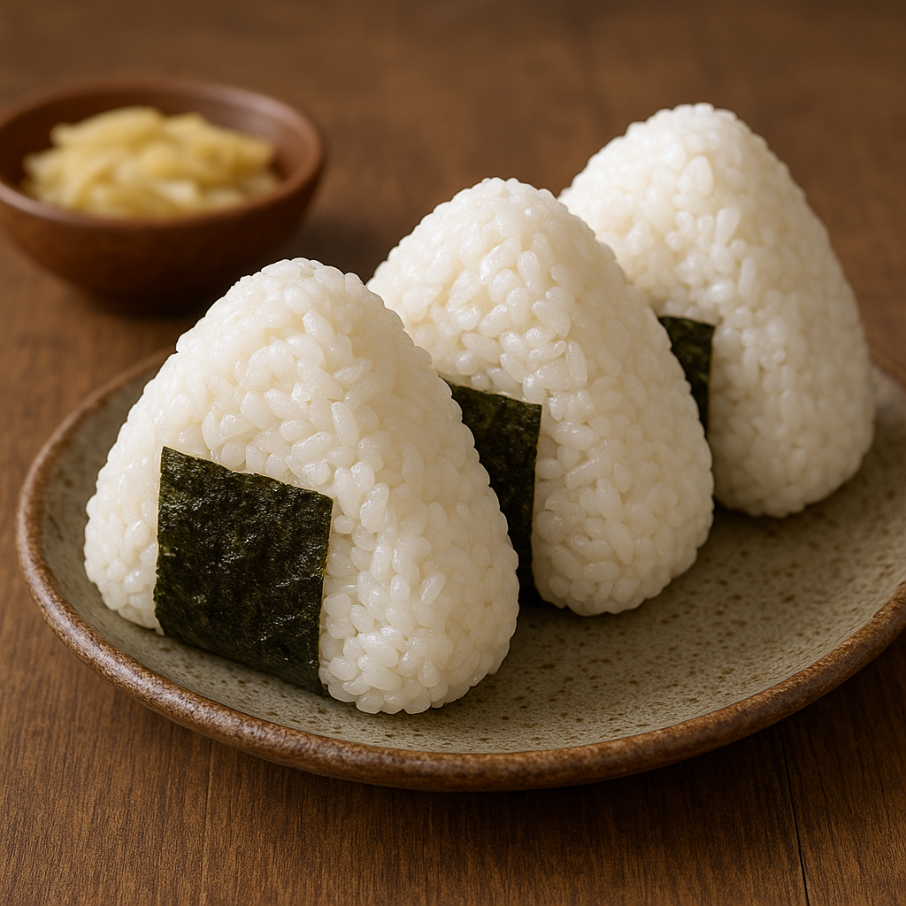 Onigiri – japońska ryżowa przekąska