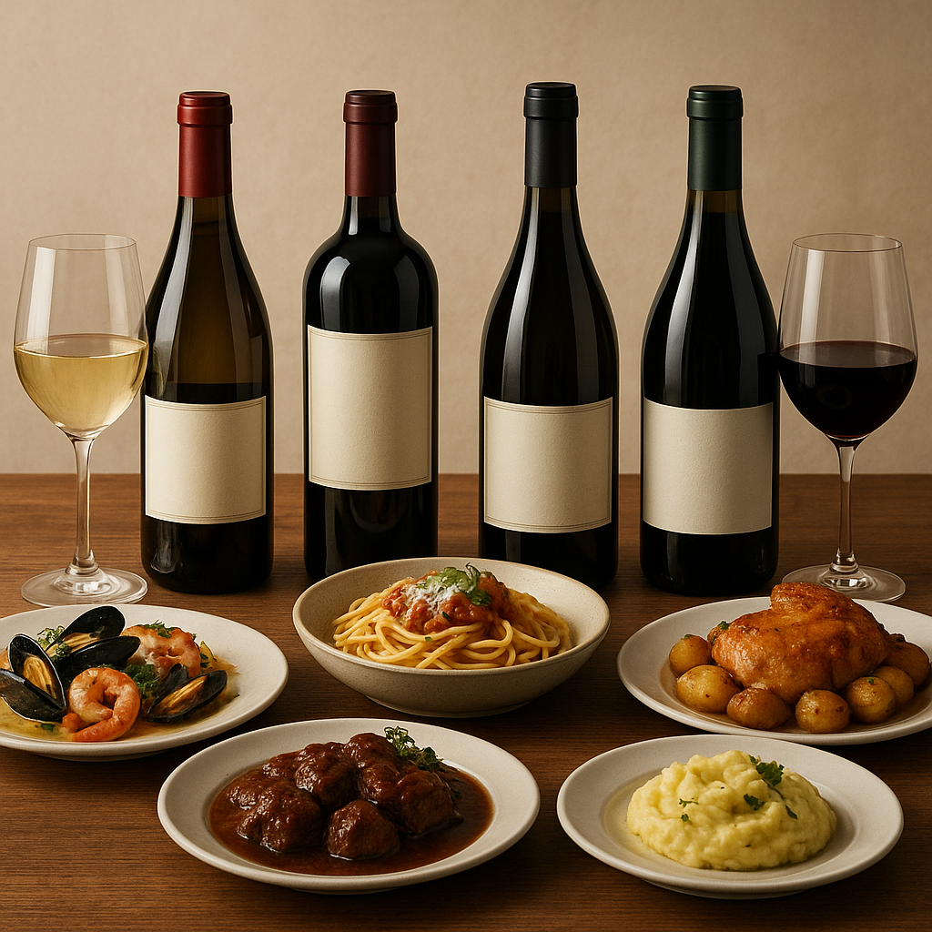 Jakie wina najlepiej pasują do kuchni europejskich