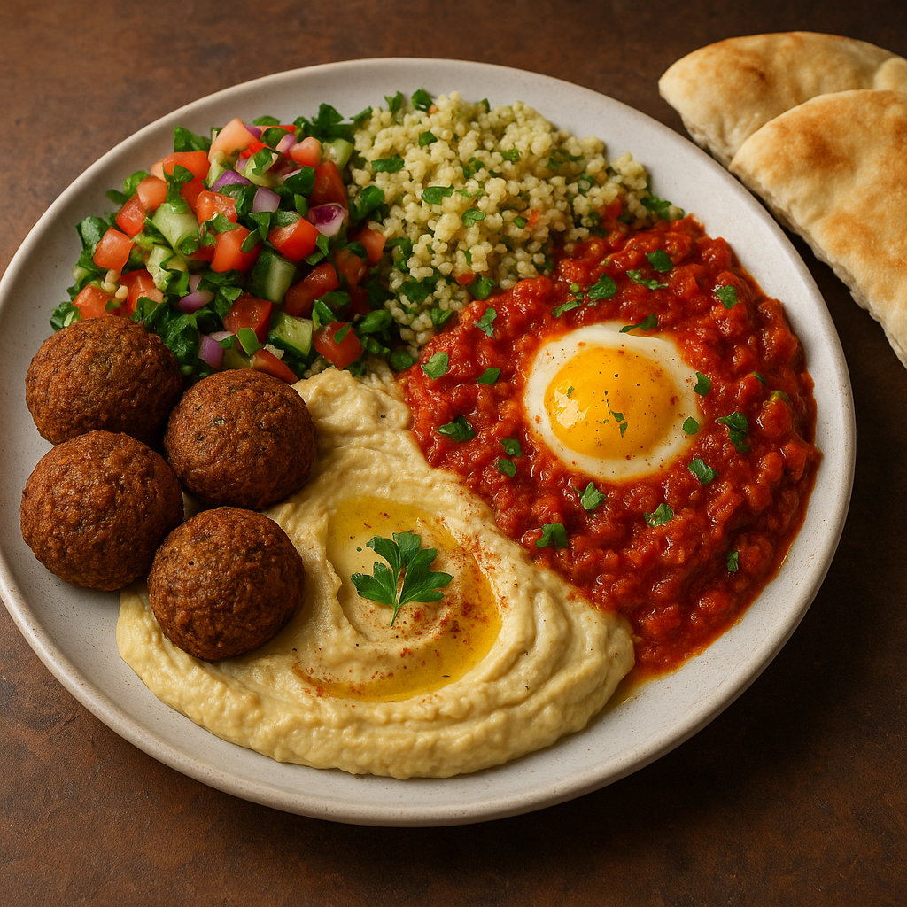 Kuchnia izraelska – spotkanie wielu kultur na jednym talerzu