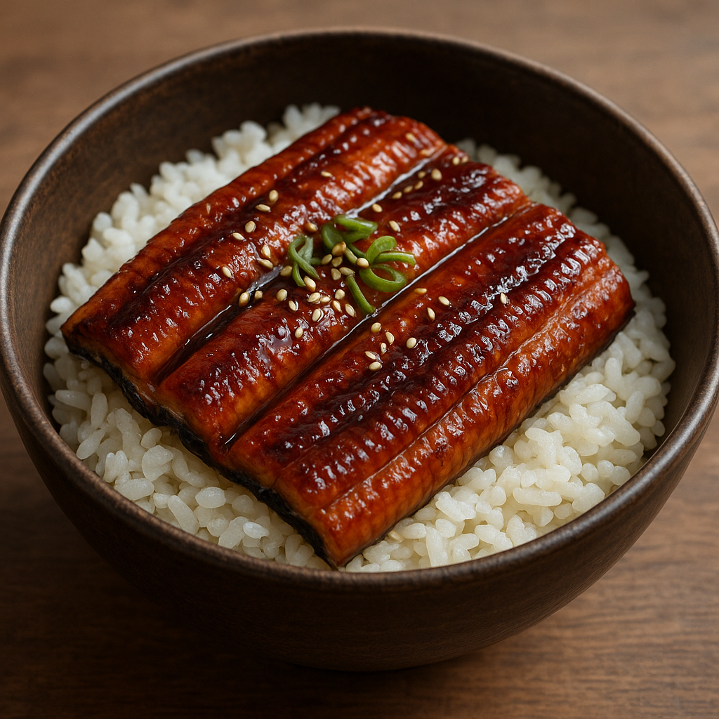 Unagi Don – japońska ryba w glazurze na ryżu