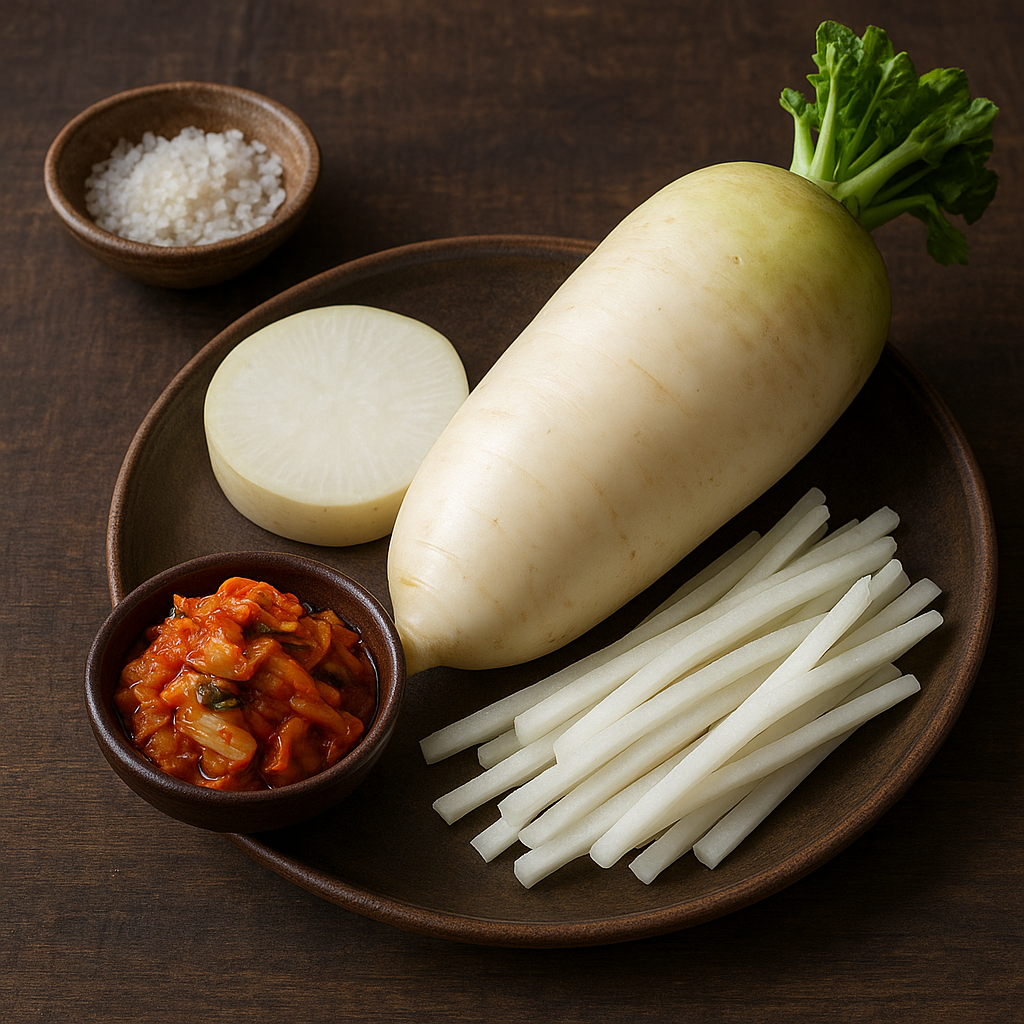 Korean radish (mu) – kuchnia koreańska