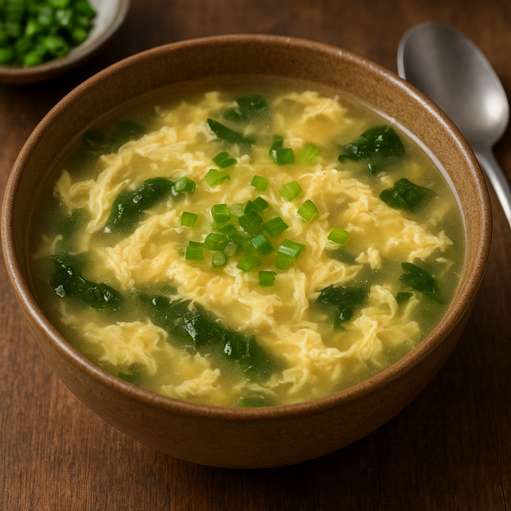 Egg Drop Soup – chińska zupa z jajkiem