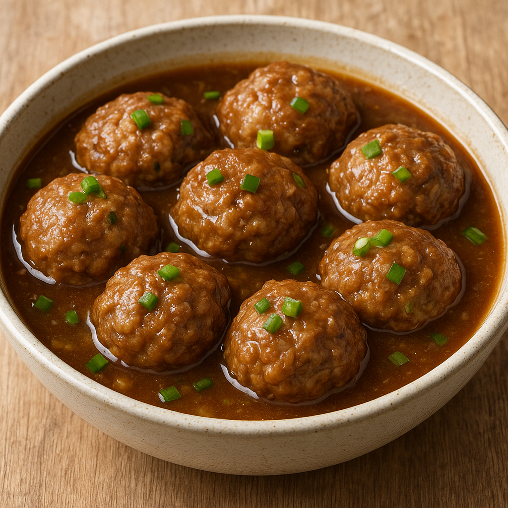 Lion’s Head – chińskie klopsiki w sosie