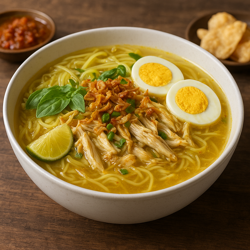 Soto Ayam – indonezyjska zupa kurczakowa