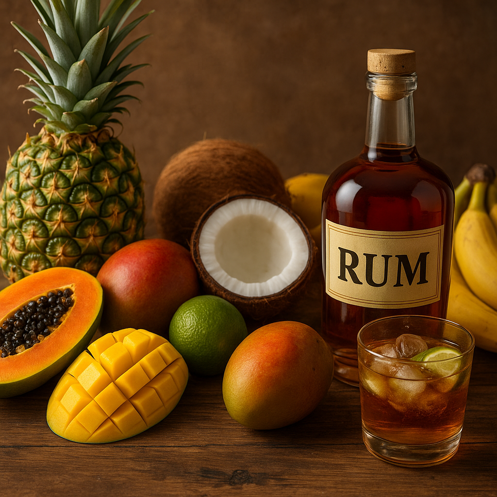 Kuchnia karaibska – owoce tropikalne i rum w roli głównej