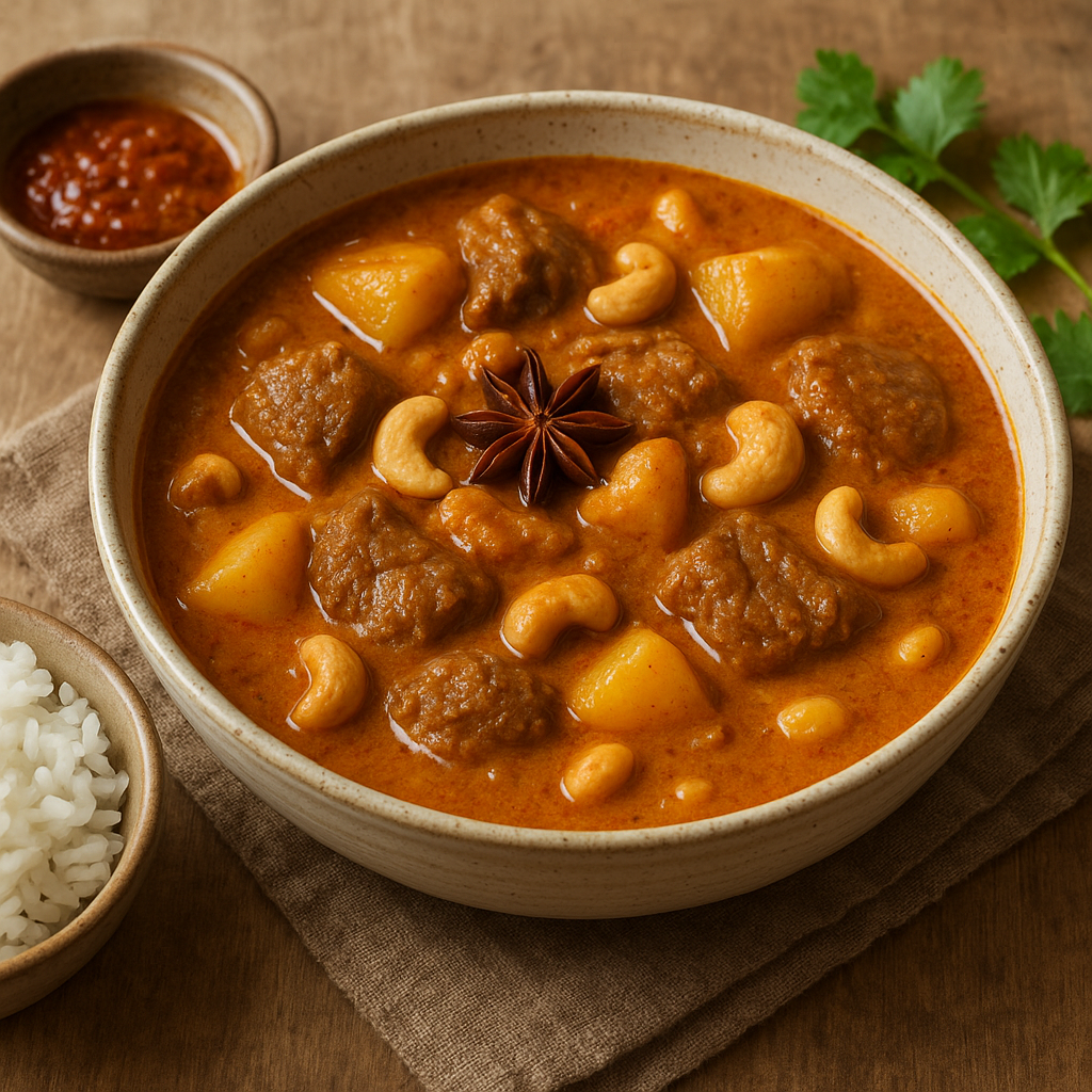 Massaman Curry – łagodne tajskie curry