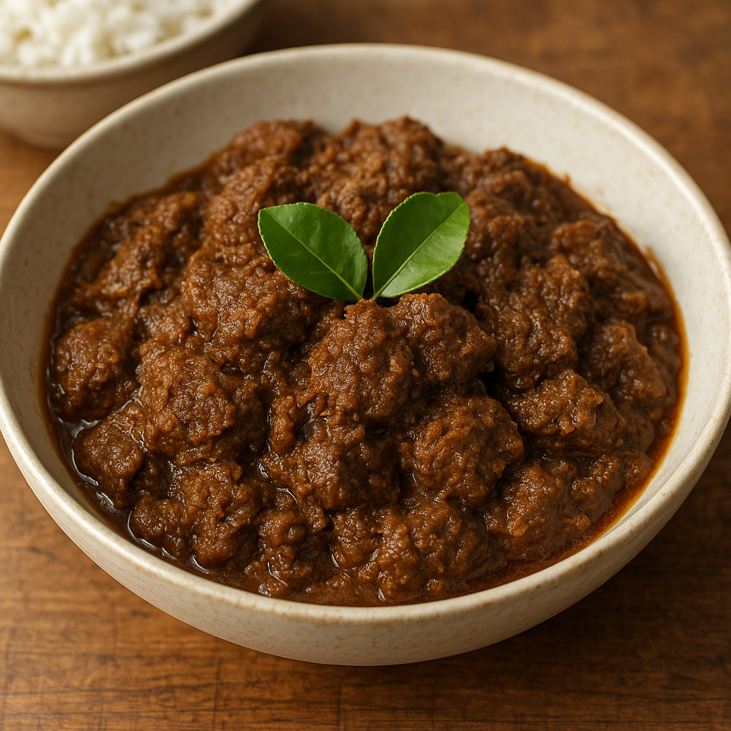 Rendang – indonezyjski wolno duszony gulasz