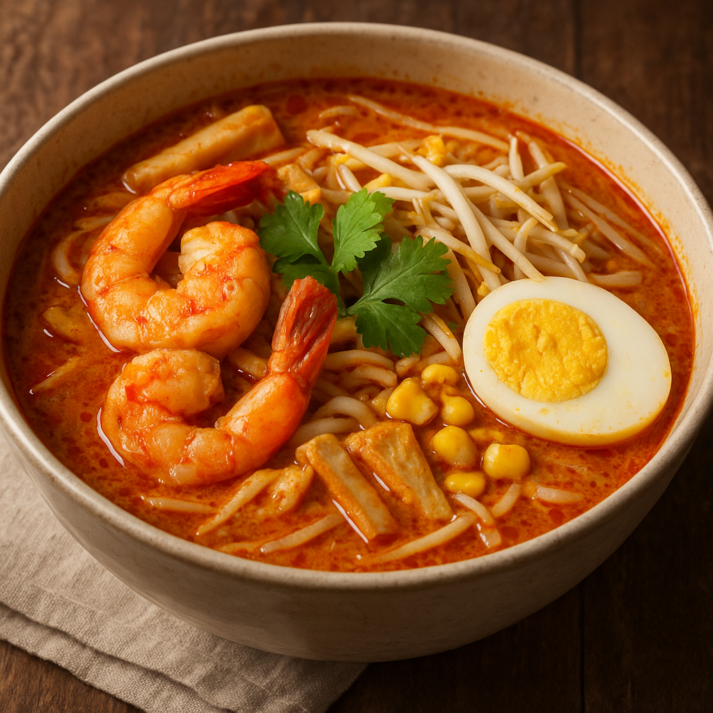 Laksa – pikantna zupa z Malezji