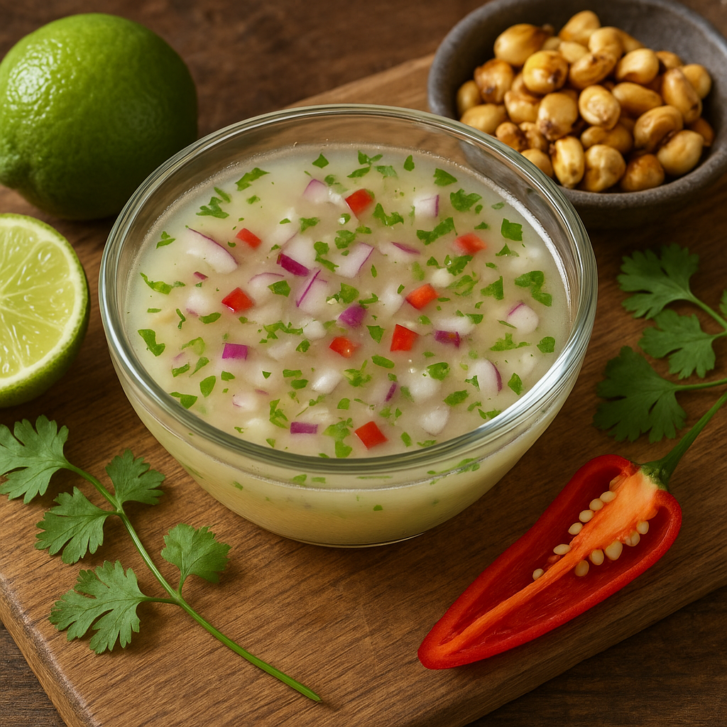 Ceviche marinade (leche de tigre) – kuchnia peruwiańska