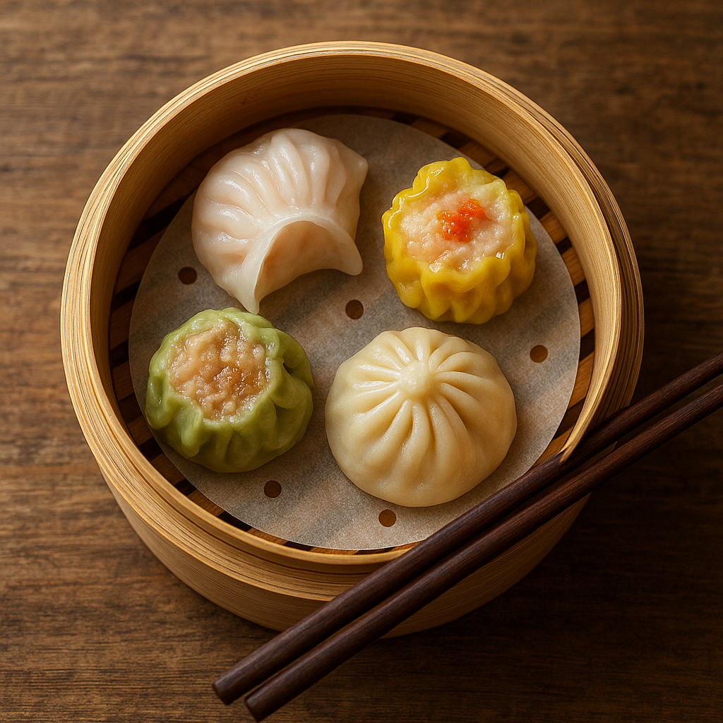 Dimsum – chińskie małe przekąski na parze