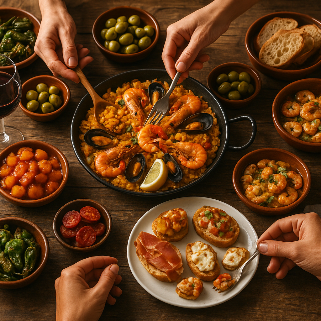 Kuchnia hiszpańska – tapas, paella i sztuka wspólnego jedzenia