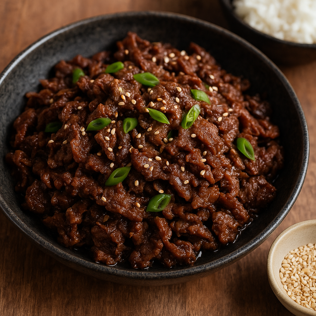 Bulgogi – koreańska marynowana wołowina