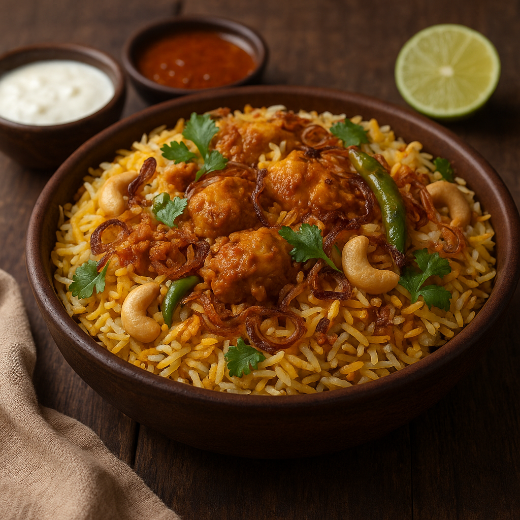 Biryani – indyjskie aromatyczne danie ryżowe