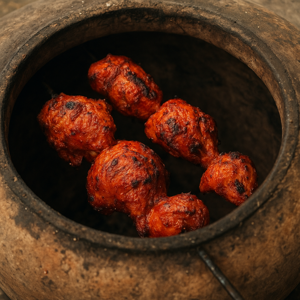 Tandoori Chicken – kurczak pieczony w tandoorze