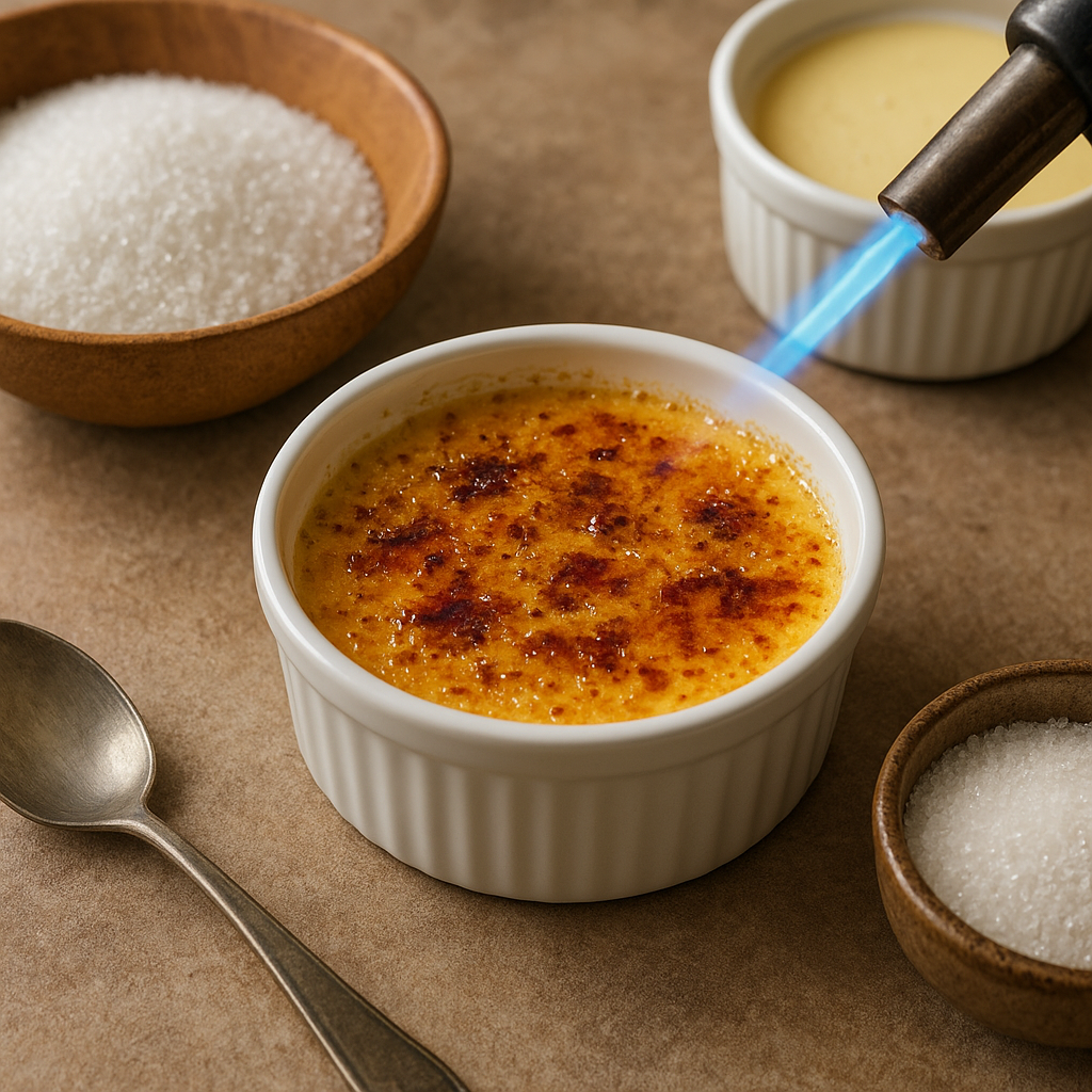Jak przygotować oryginalny francuski crème brûlée