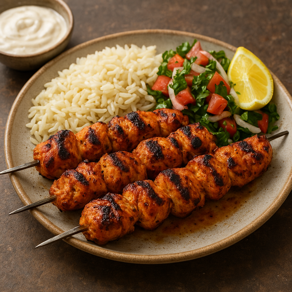 Shish Taouk – bliskowschodni kurczak w marynacie