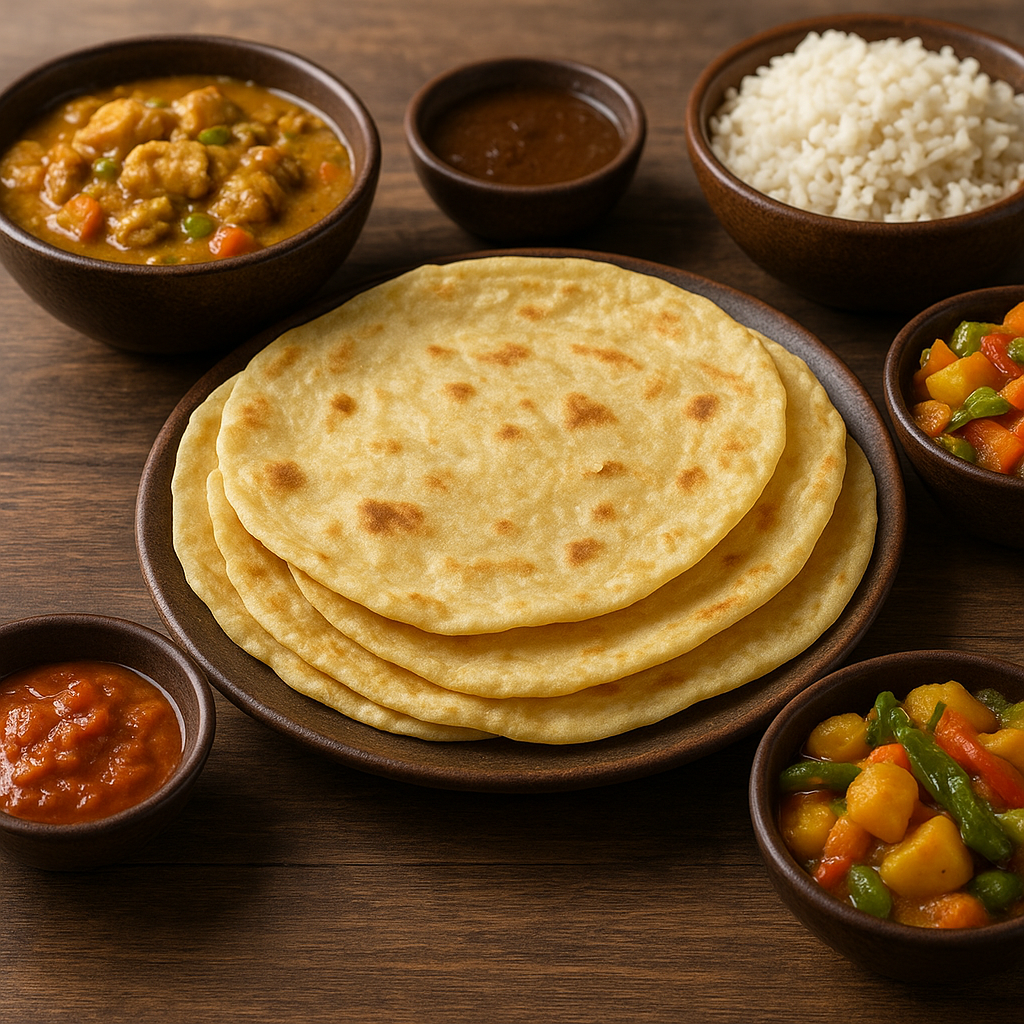 Roti skins – kuchnia karaibska