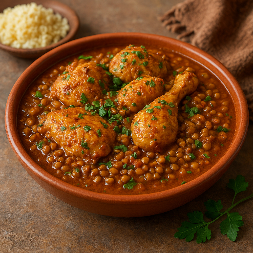 Rfissa – marokańskie danie z drobiu