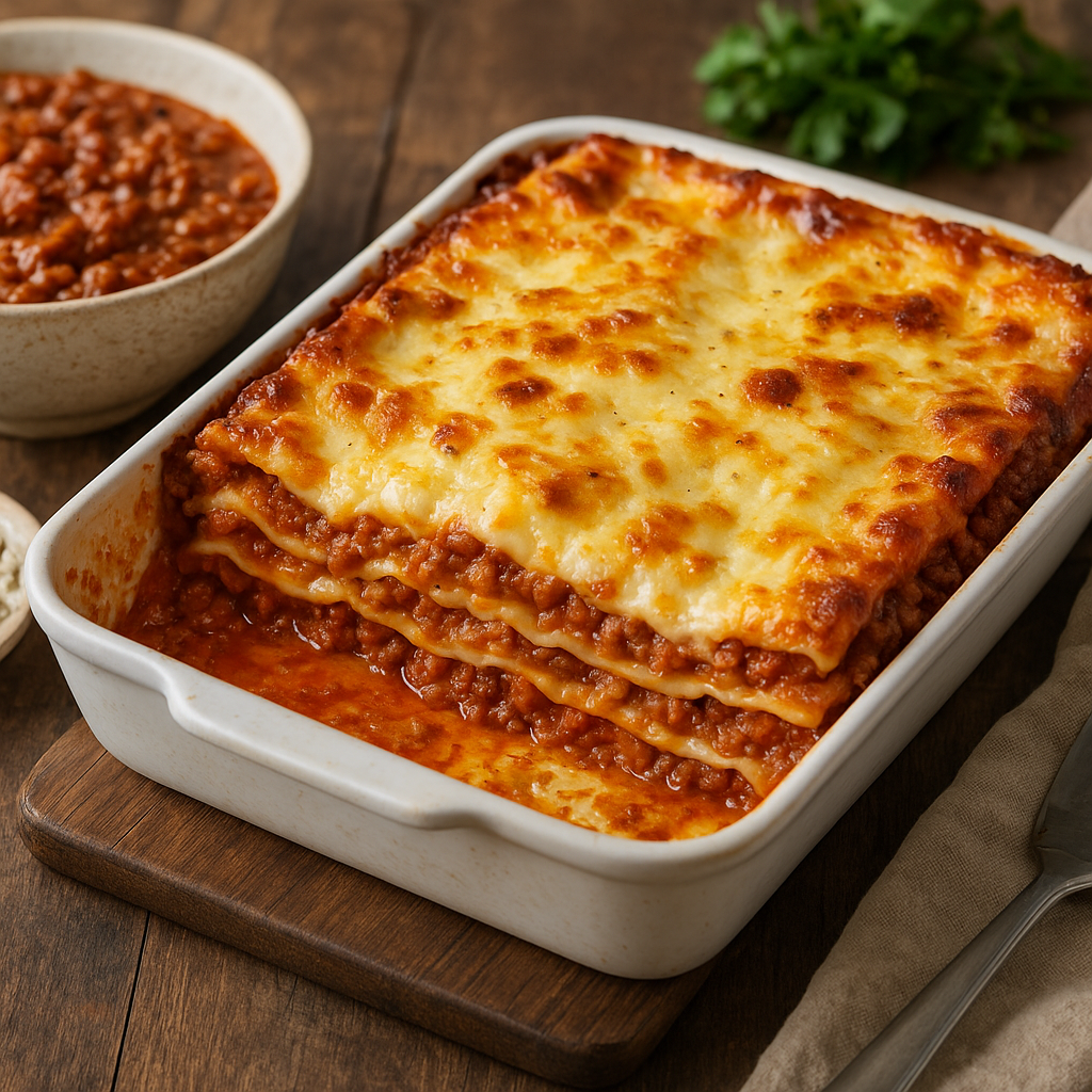 Jak przygotować klasyczne włoskie lasagne bolognese