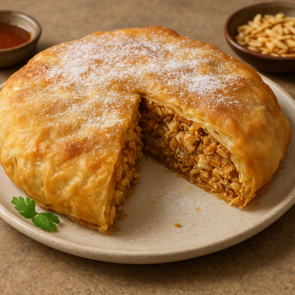 Pastilla – marokańska słodko-słona szarlota drobiowa