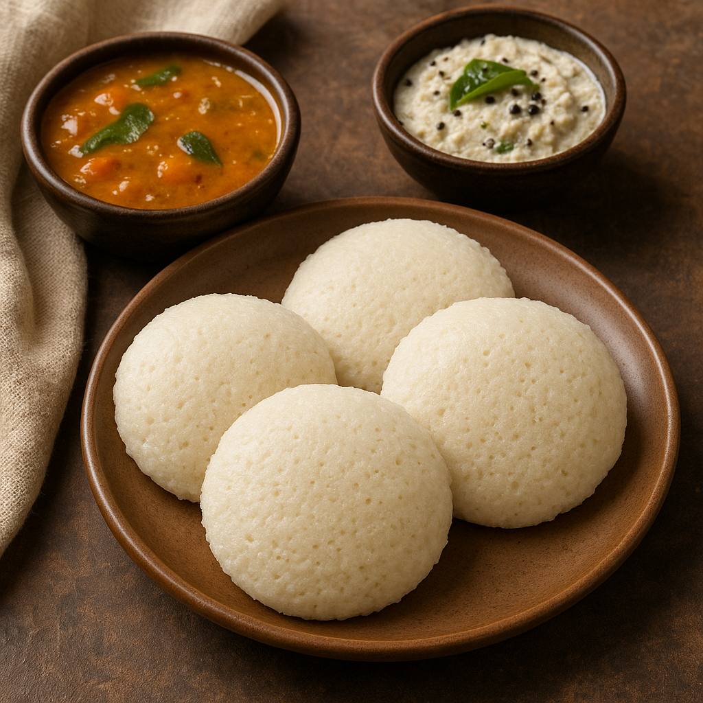 Idli – indyjskie parowane placuszki