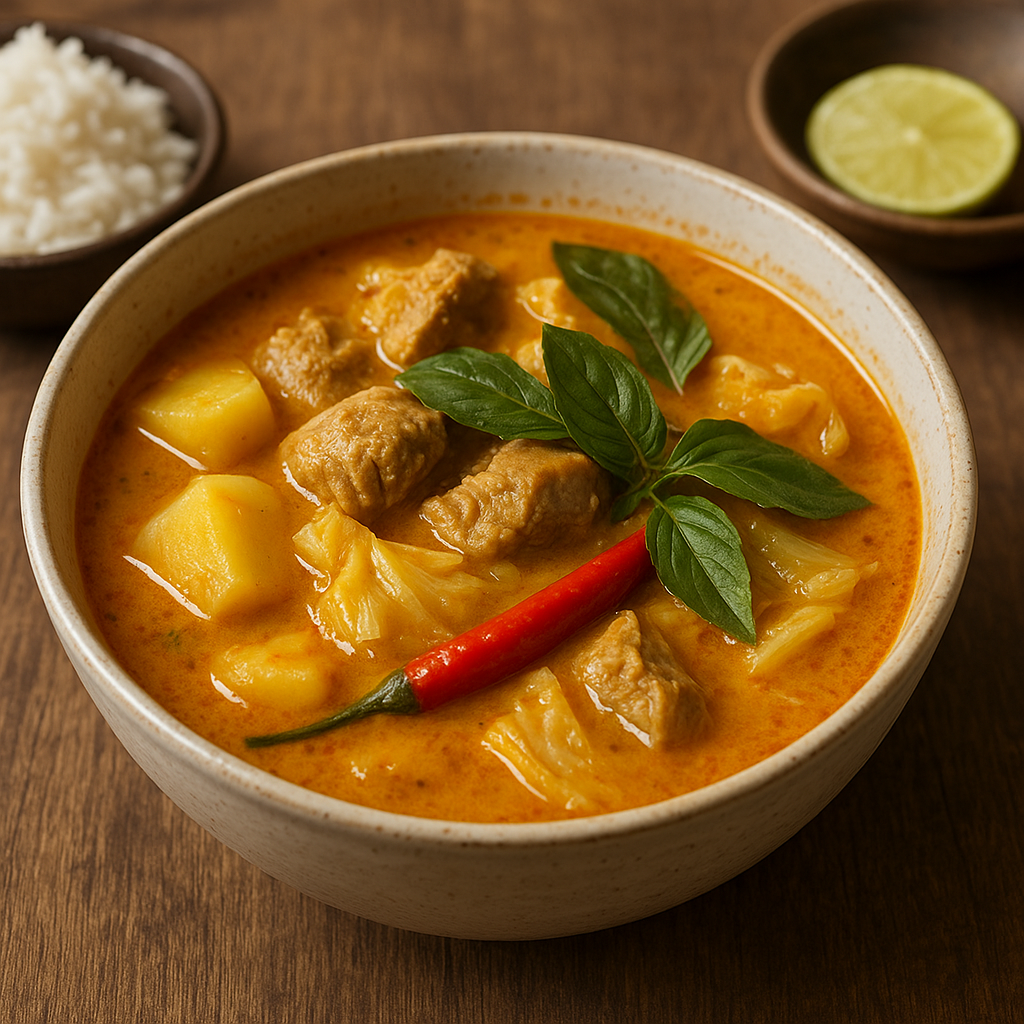 Kapoon – laotańska zupa z curry